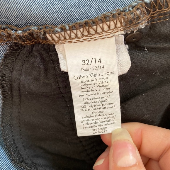 Vintage Calvin Klein Jeans - Pants - Women Size: 14/32 - Picture 7 of 13